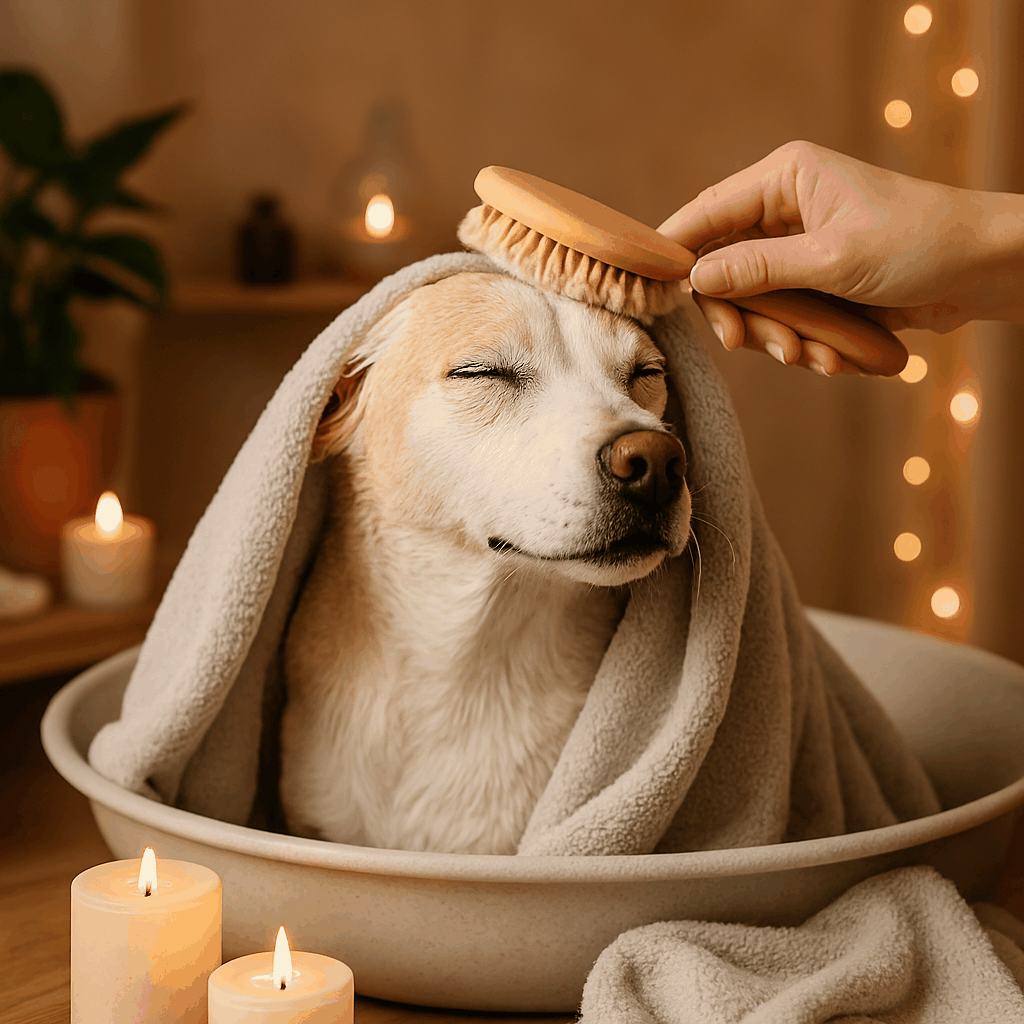 Créer un Spa Naturel à la Maison pour votre Chien ou Chat