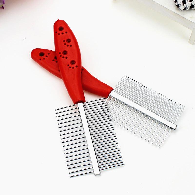 Peigne à Double Rangée pour Animaux | Confort & Efficacité