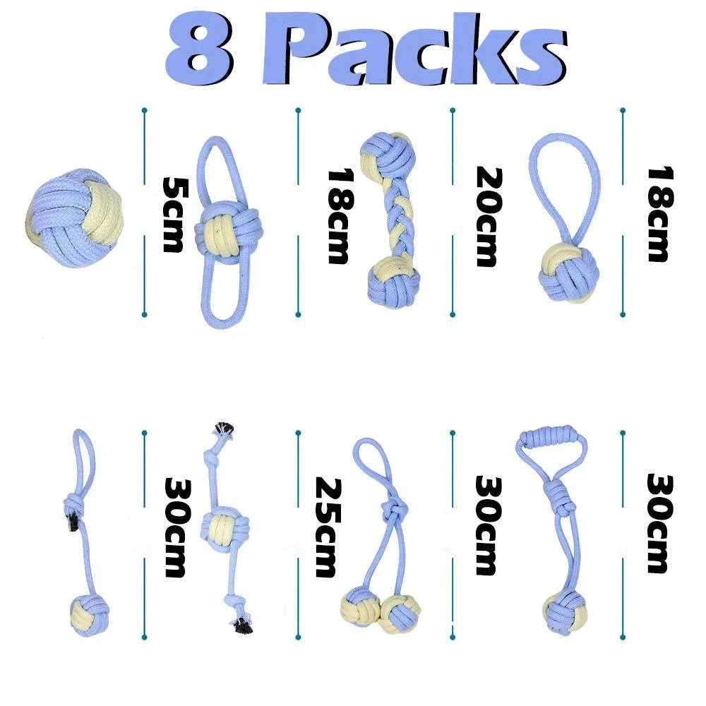 Jouet à mâcher en corde durable pour chiens | Résistant & hygiène dentaire