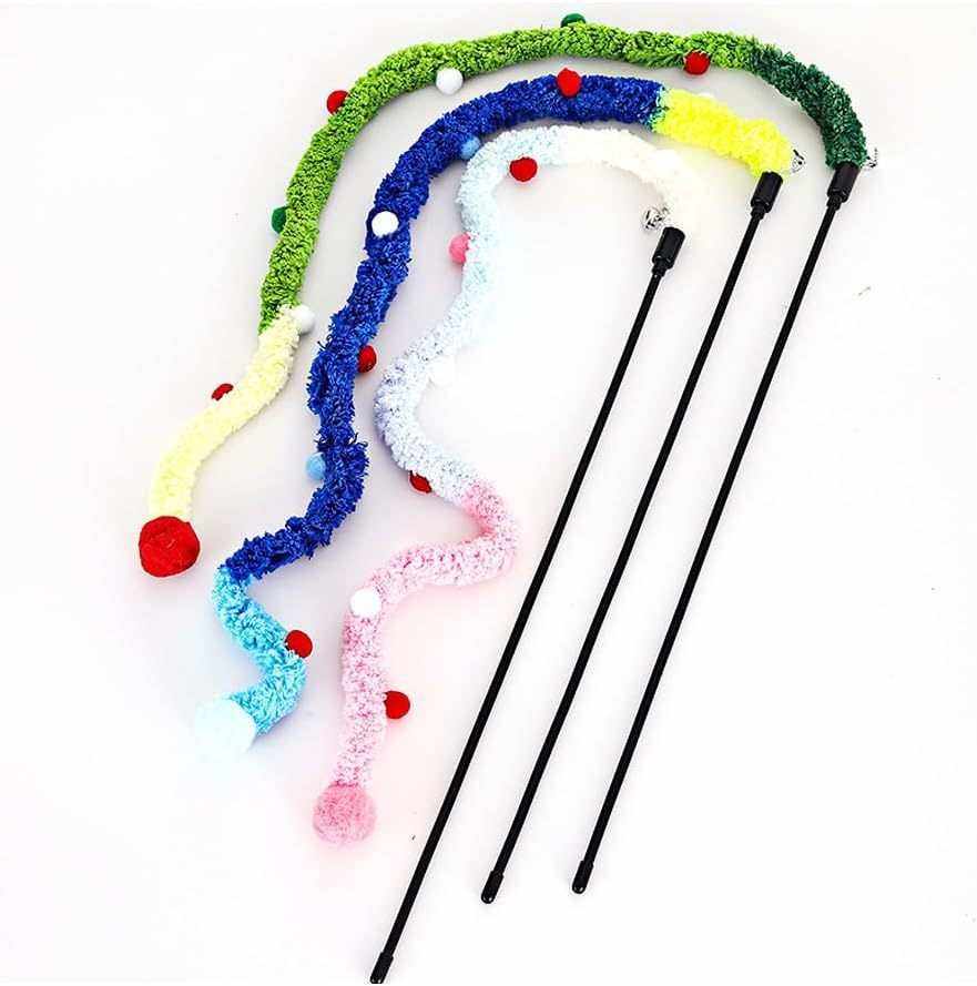 Jouets Interactifs pour Chats | Baguettes et Clochettes