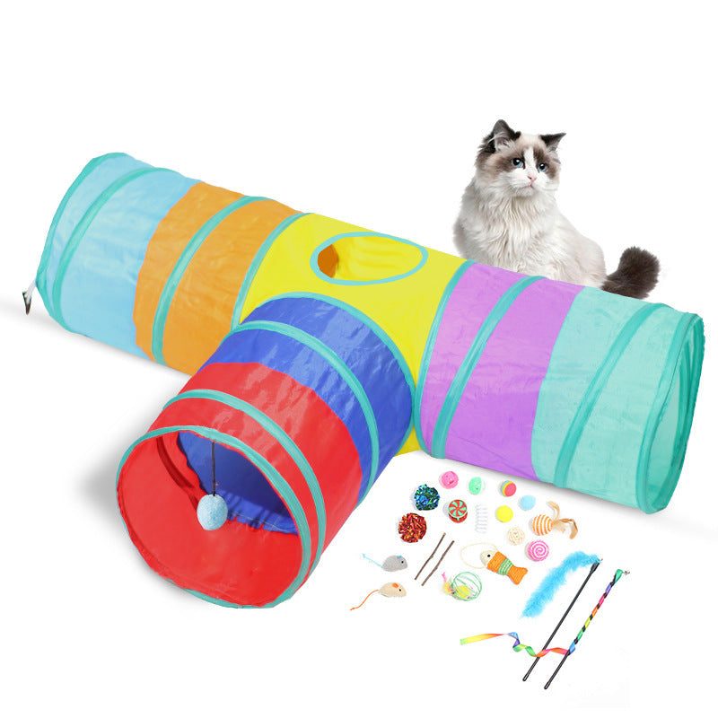 Tunnel de Jeu pour Chats | Divertissement & Bien-être