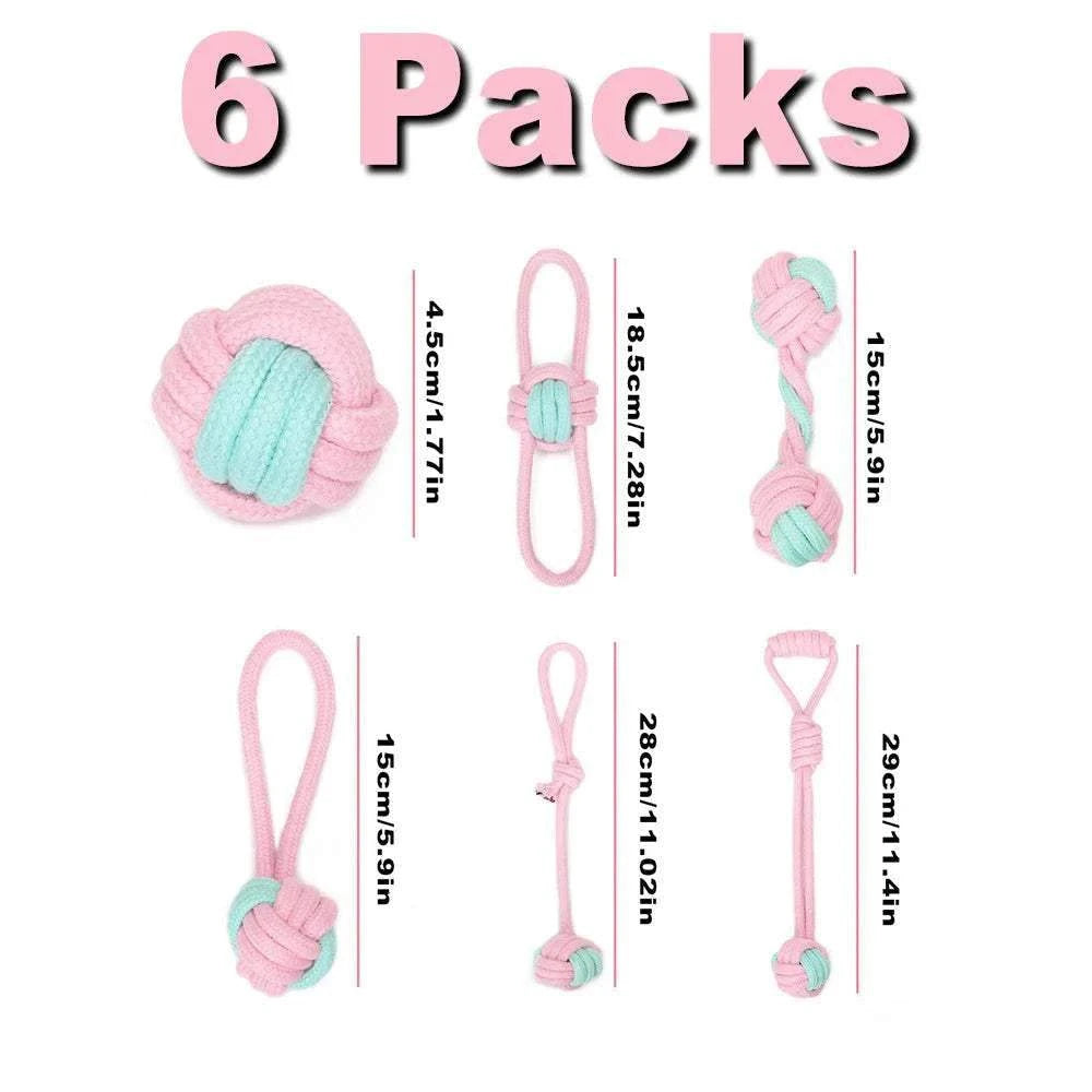 Jouet à mâcher en corde durable pour chiens | Résistant & hygiène dentaire