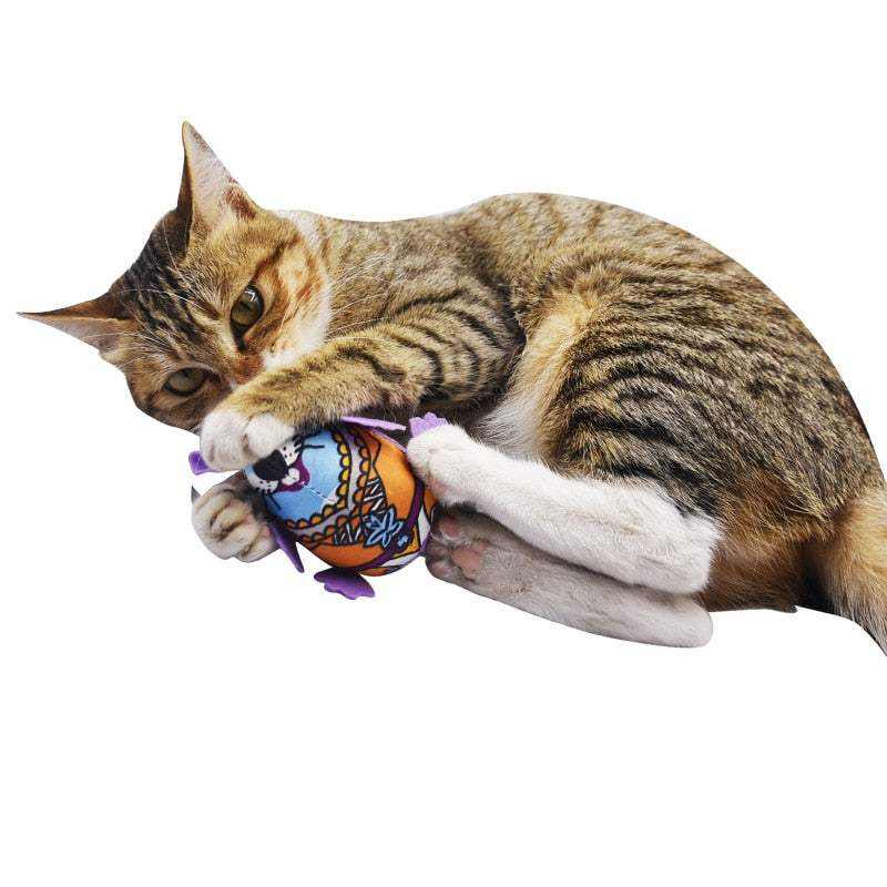 Souris à Longue Queue | jouet interactif avec herbe à chat
