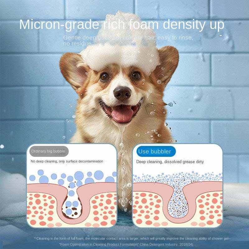 Distributeur de shampooing pour Chiens et Chats | Girafe et Panda