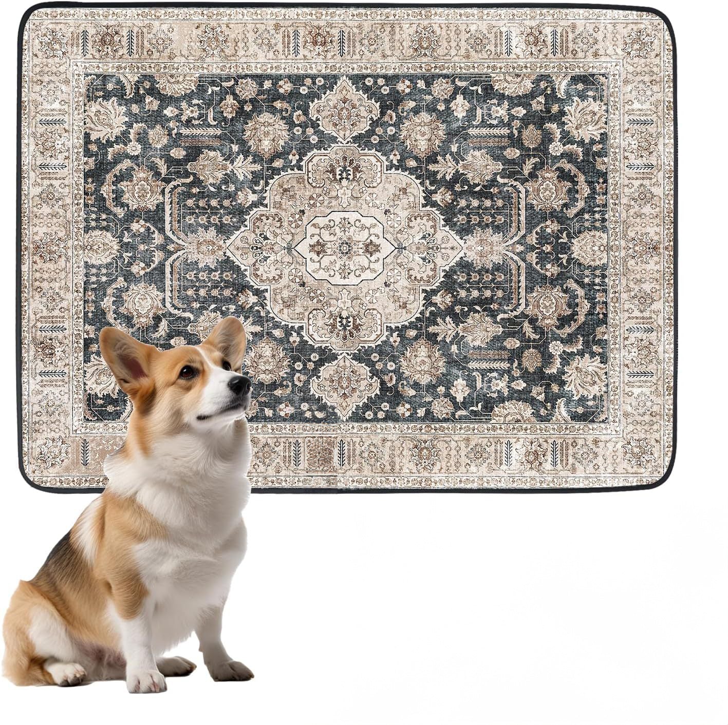Scandinavian Minimalist Carpet Pet Mat | Tapis Moderne et Fonctionnel pour Animaux