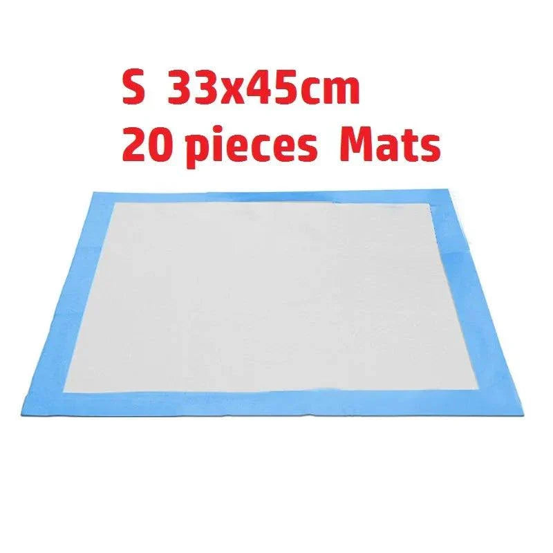 Tapis Toilette pour Chiens et Chats - Couches Jetables Absorbantes