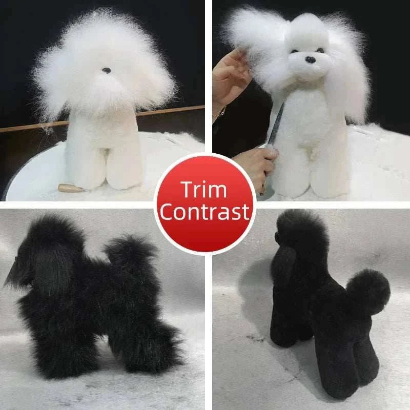 Fausse Fourrure de Pratique - Toilettage Animaux - Support Non Inclus