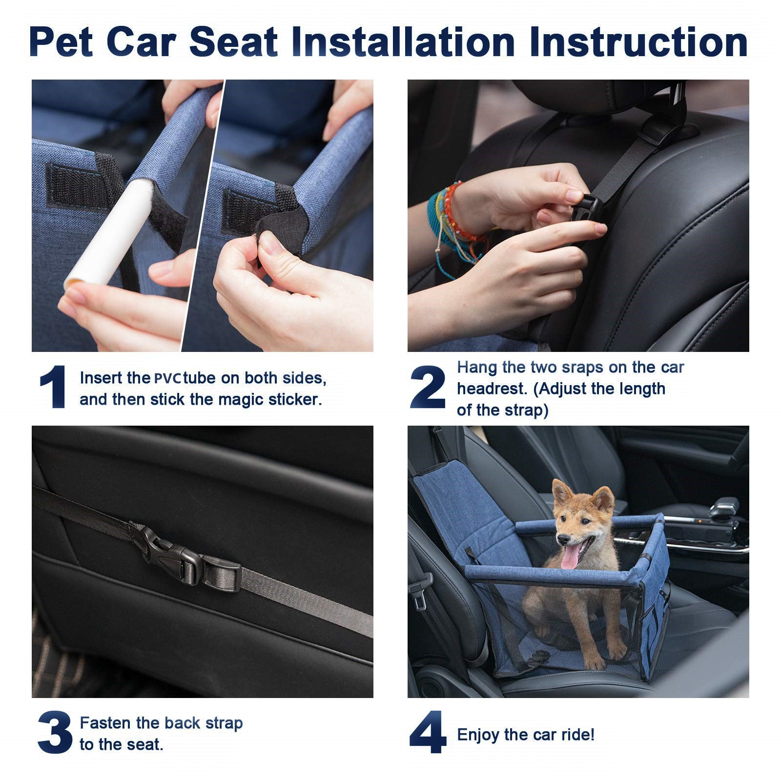 Transportín de viaje plegable para mascotas | Impermeable y transpirable