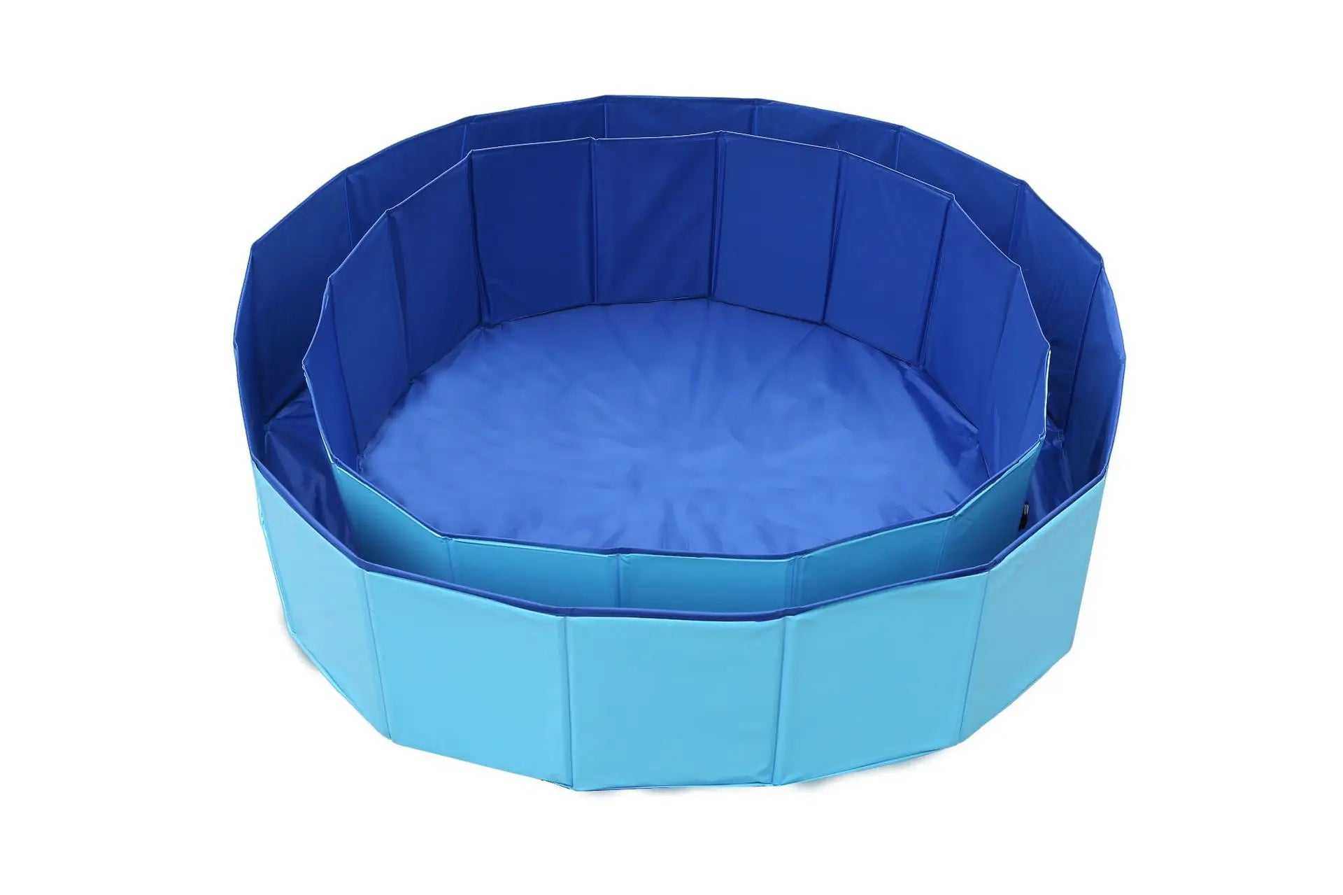 piscine portable pliable bleue pour chien espace détente rafraîchissement facile à nettoyer résistante