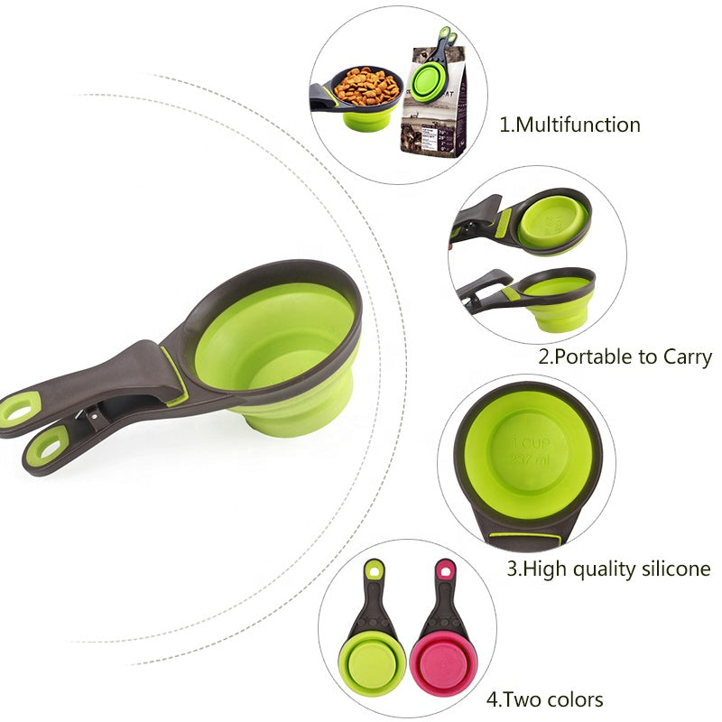 Gamelle Pliable en Silicone | Bol de Voyage Portable pour Chiens et Chats