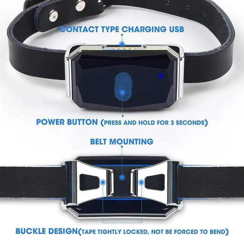 Collar GPS impermeable para perros y gatos | Seguimiento en tiempo real