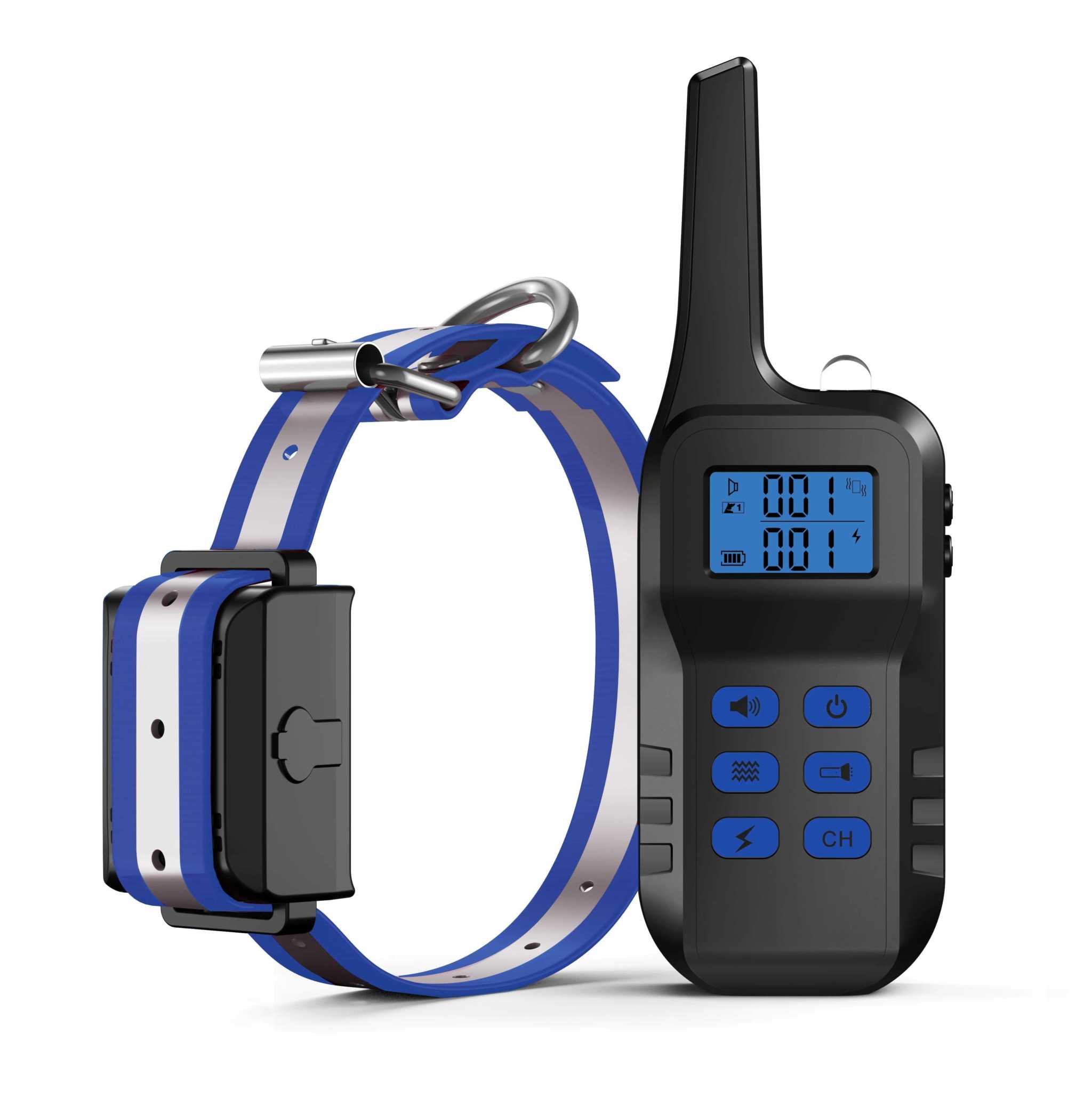 collier électrique de dressage pour chien T720 avec télécommande portée 1000m étanche multi-modes sécurité optimale