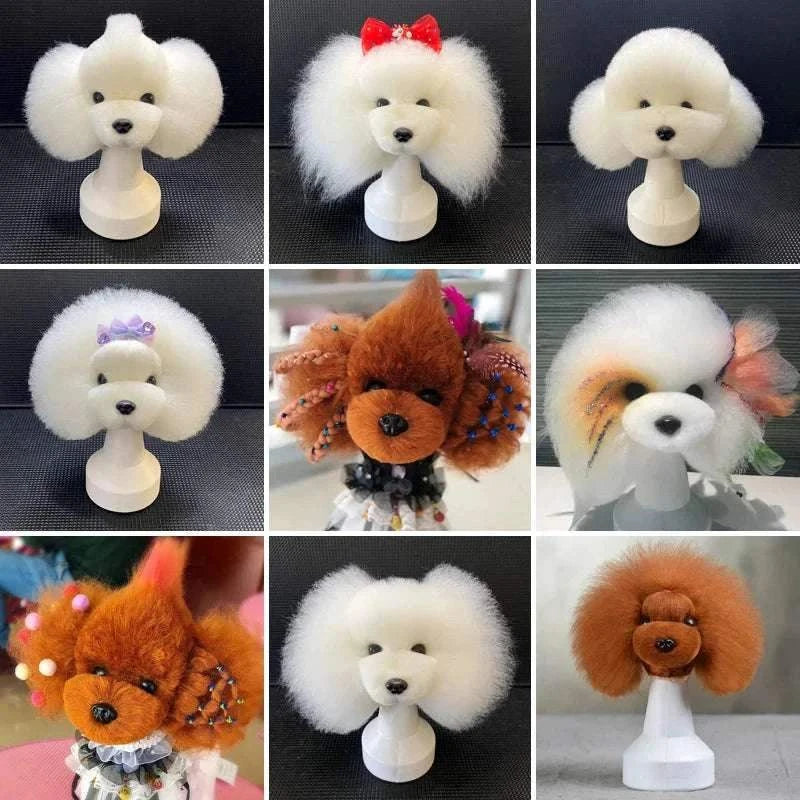 Fausse Fourrure de Pratique - Toilettage Animaux - Support Non Inclus