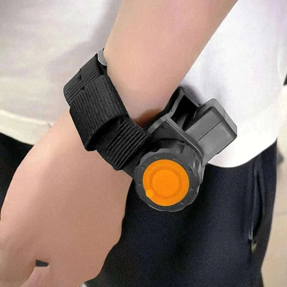 lampe led de poignet rechargeable usb, étanche, éclairage puissant pour sport et sécurité nocturne des animaux