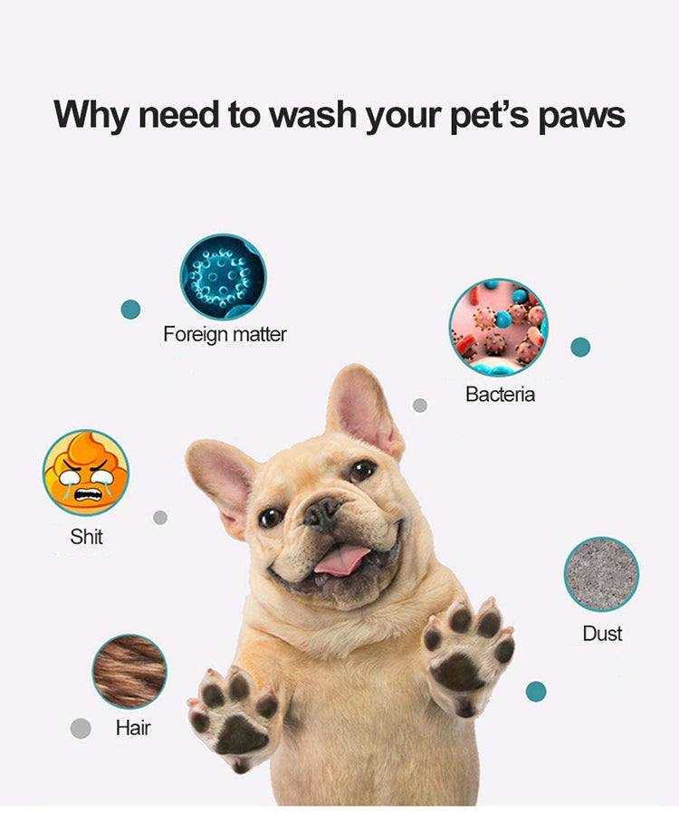 Lave-patte pour Chiens & Chats | Nettoyage Rapide & Sans Effort
