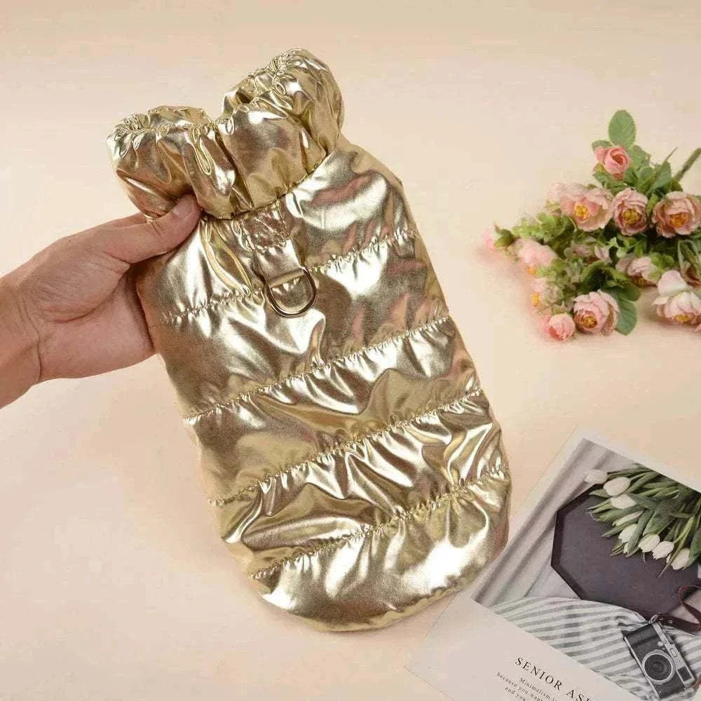 Manteau d’Hiver Imperméable pour Chien & Chat | Chaud, Coupe-Vent & Col Roulé