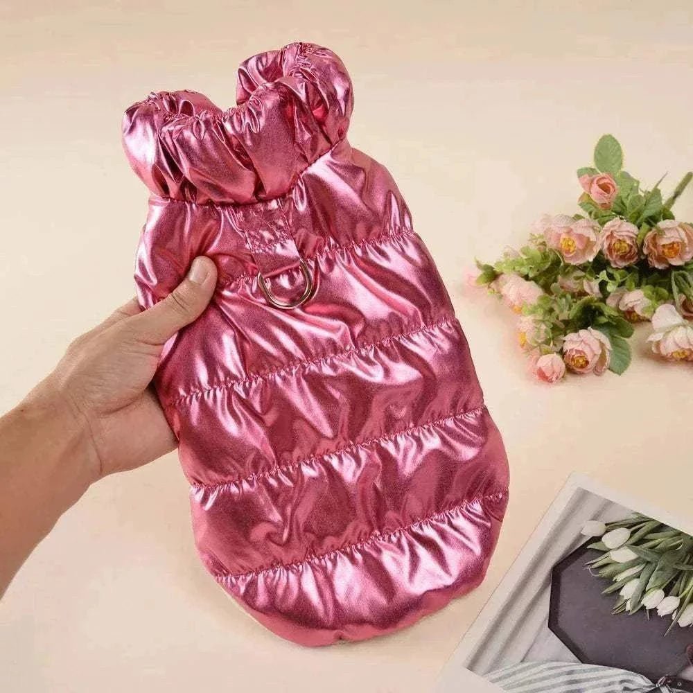 Manteau d’Hiver Imperméable pour Chien & Chat | Chaud, Coupe - Vent & Col Roulé - Entre Chat et Chien