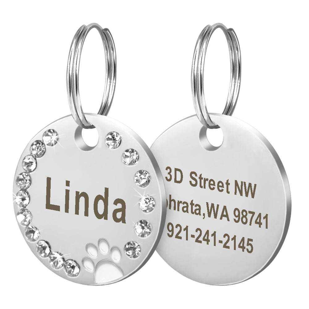 Plaques d'Identification personnalisables pour Chiens durables