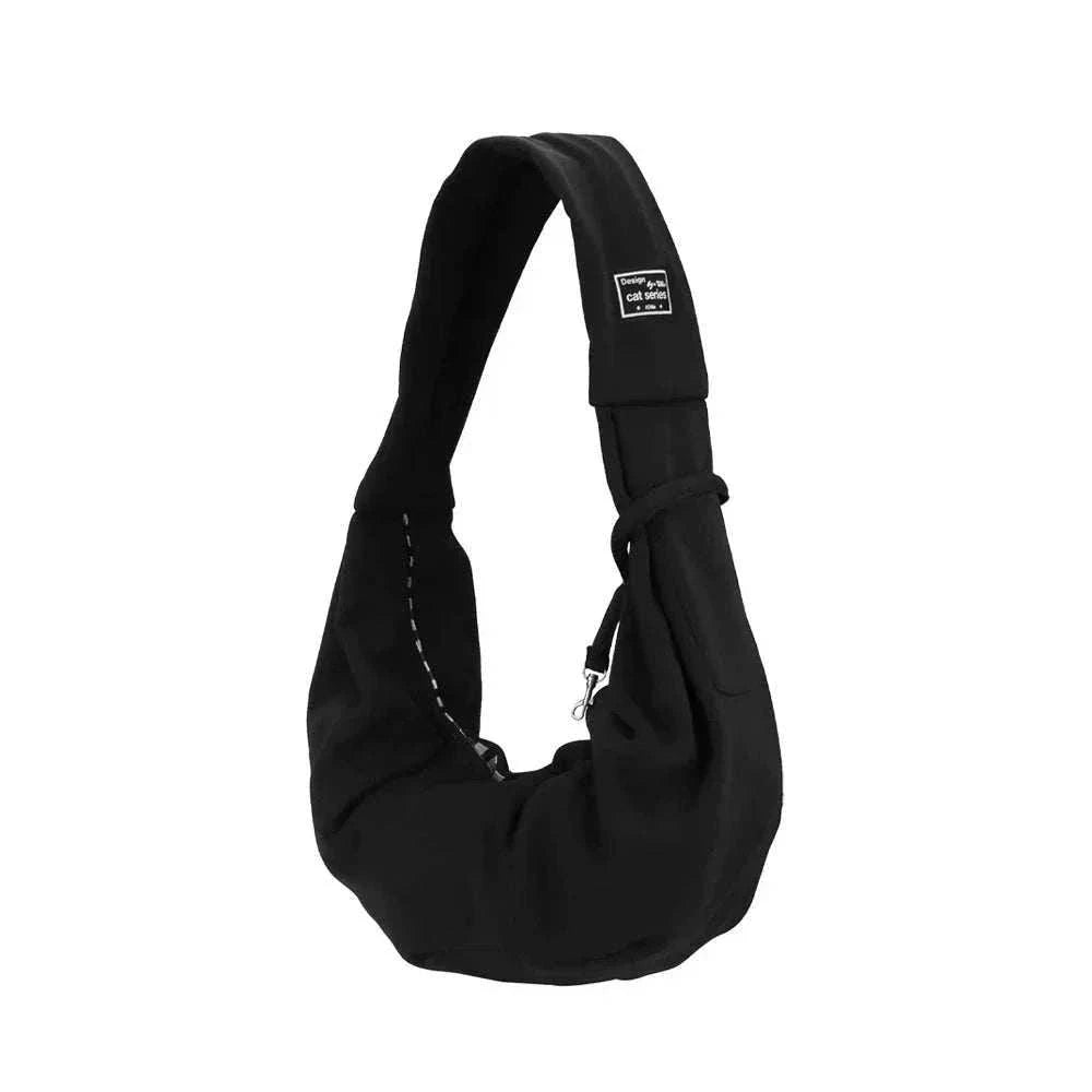 Sac à Bandoulière pour Animaux avec Compartiment pour Téléphone