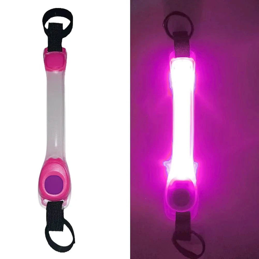 Barra de luz LED para collar o correa de perro