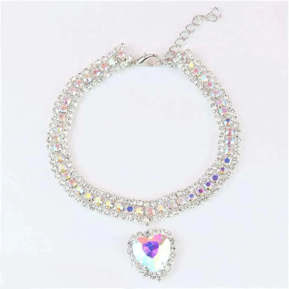 Collier Bling en Strass pour Chats et Chiots | Accessoire Chic