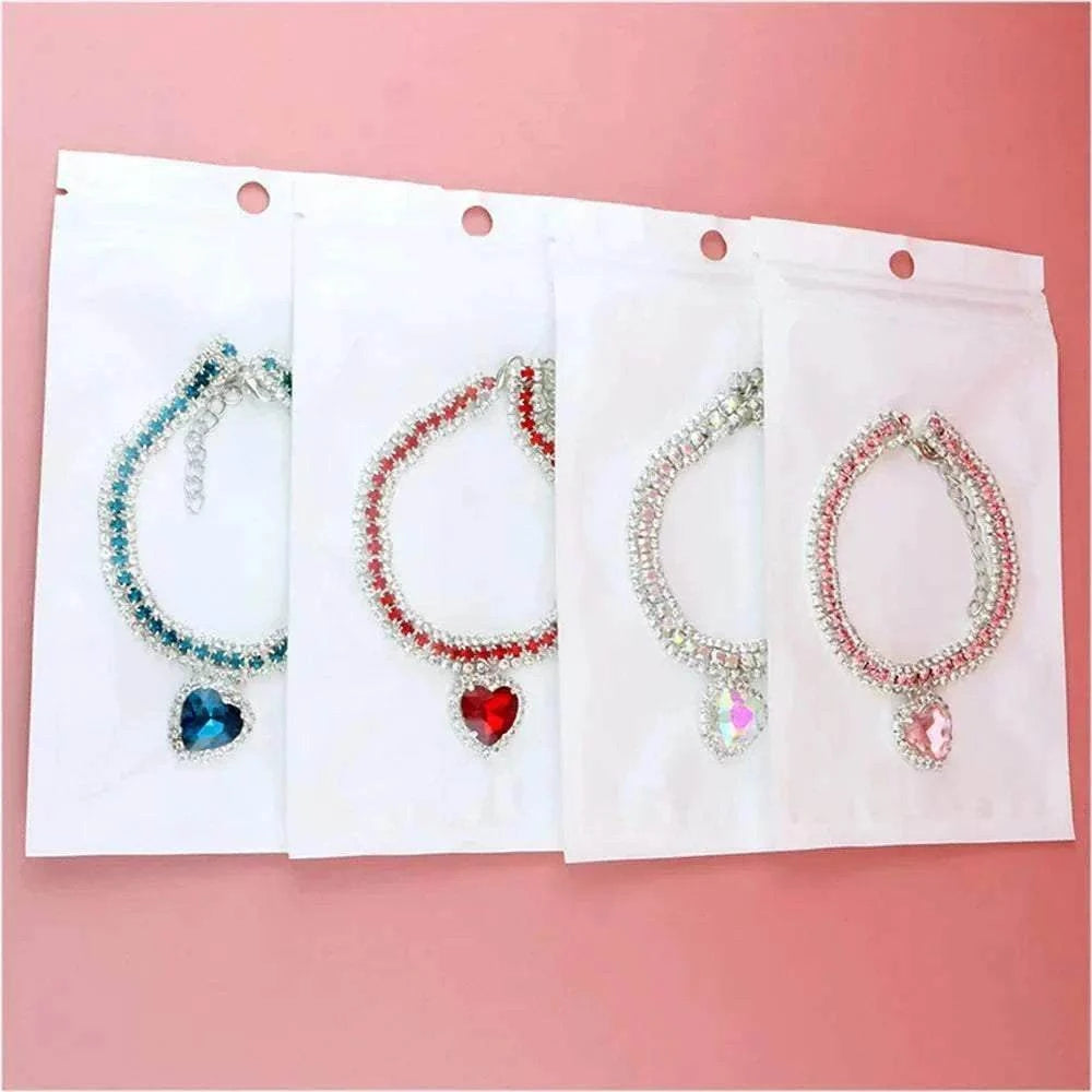 Collier Bling en Strass pour Chats et Chiots | Accessoire Chic