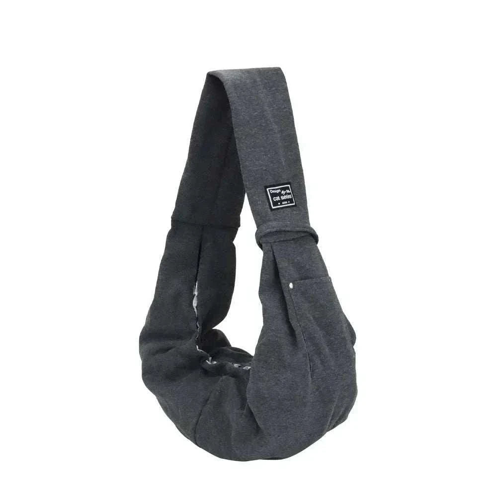 Sac à Bandoulière pour Animaux avec Compartiment pour Téléphone