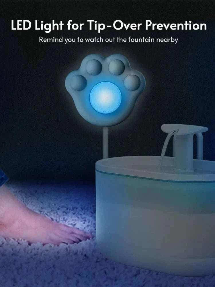 Capteur PIR en forme de patte | Fontaine à eau intelligente & économique