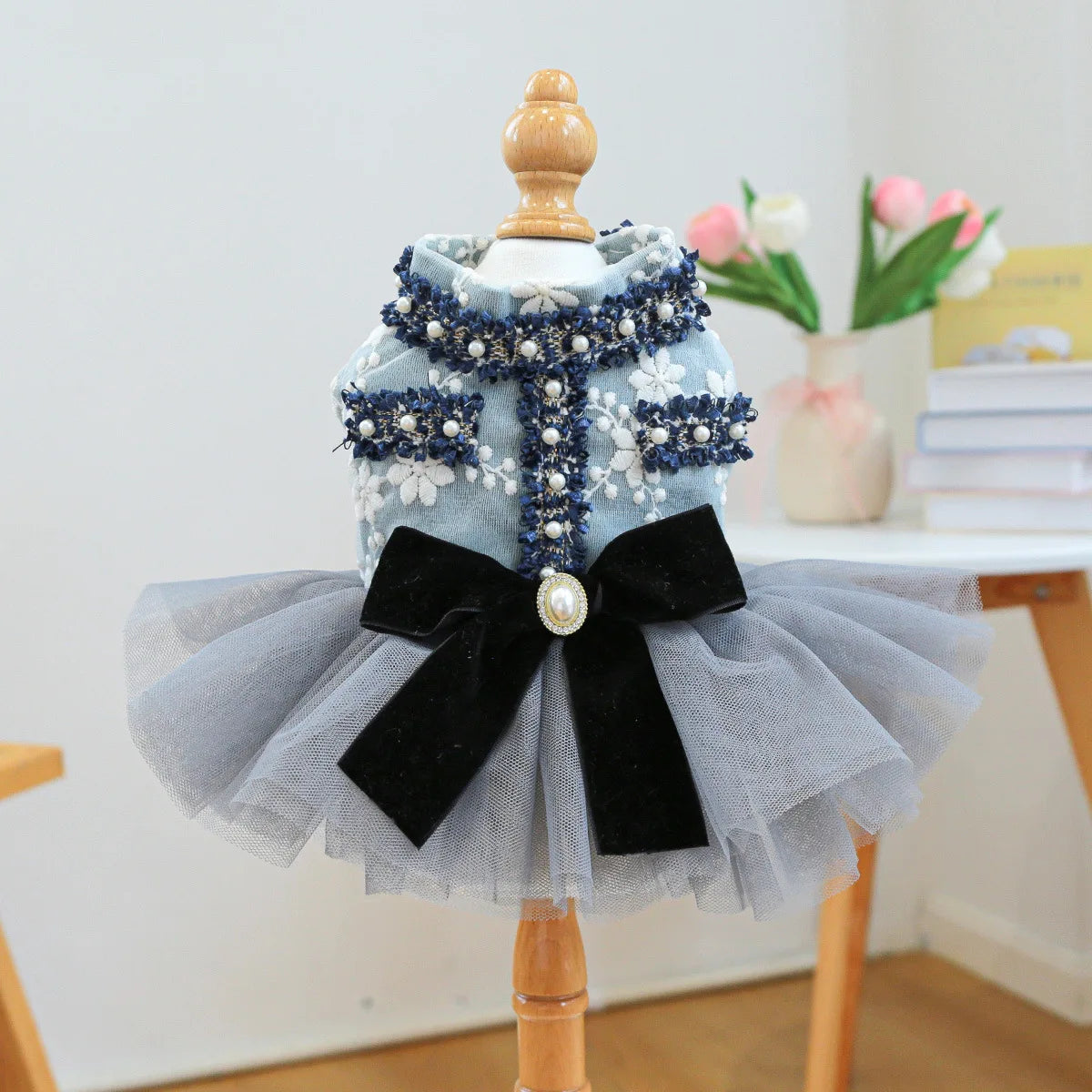 Robe de Luxe pour Petit Chien | Costume Cosplay Princesse pour Yorkshire et Chat