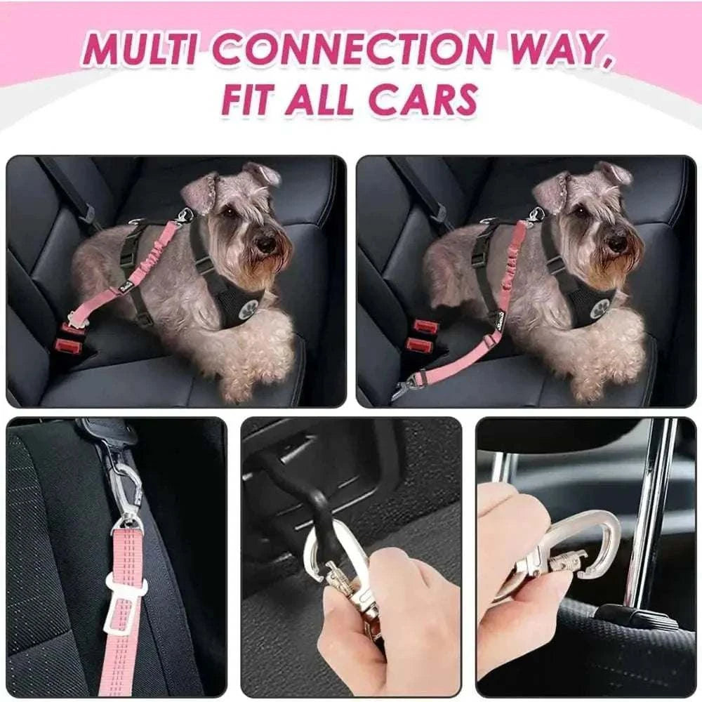 Harnais de Sécurité Réglable avec Maille pour Chiens | Voyage en auto