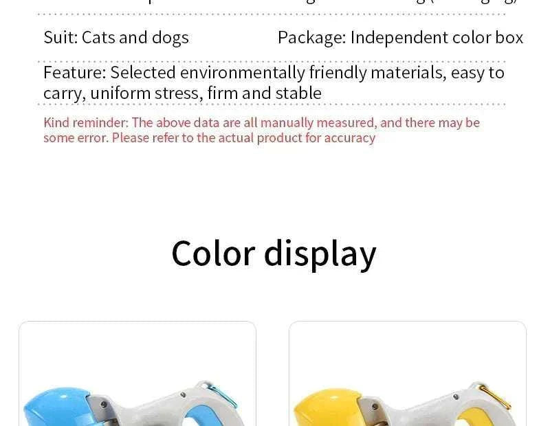 Ramasseur de Déjections pour Animaux - Explications