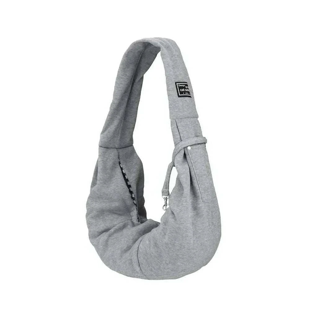 Sac à Bandoulière pour Animaux avec Compartiment pour Téléphone