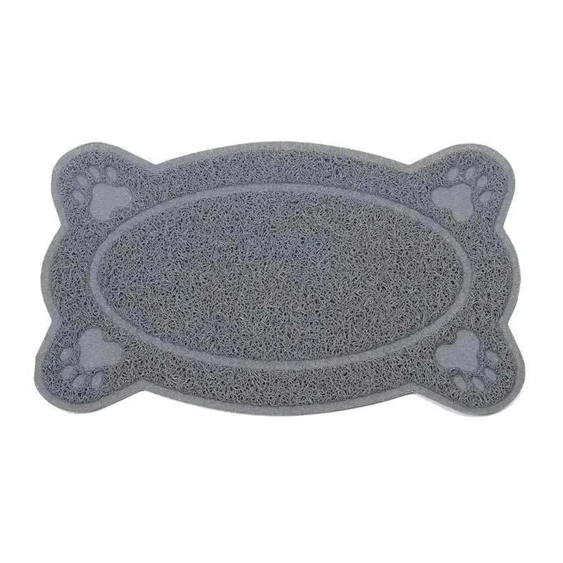 Tapis pour Gamelle ou litière | Nuage Antidérapant pour Chat ou Chien