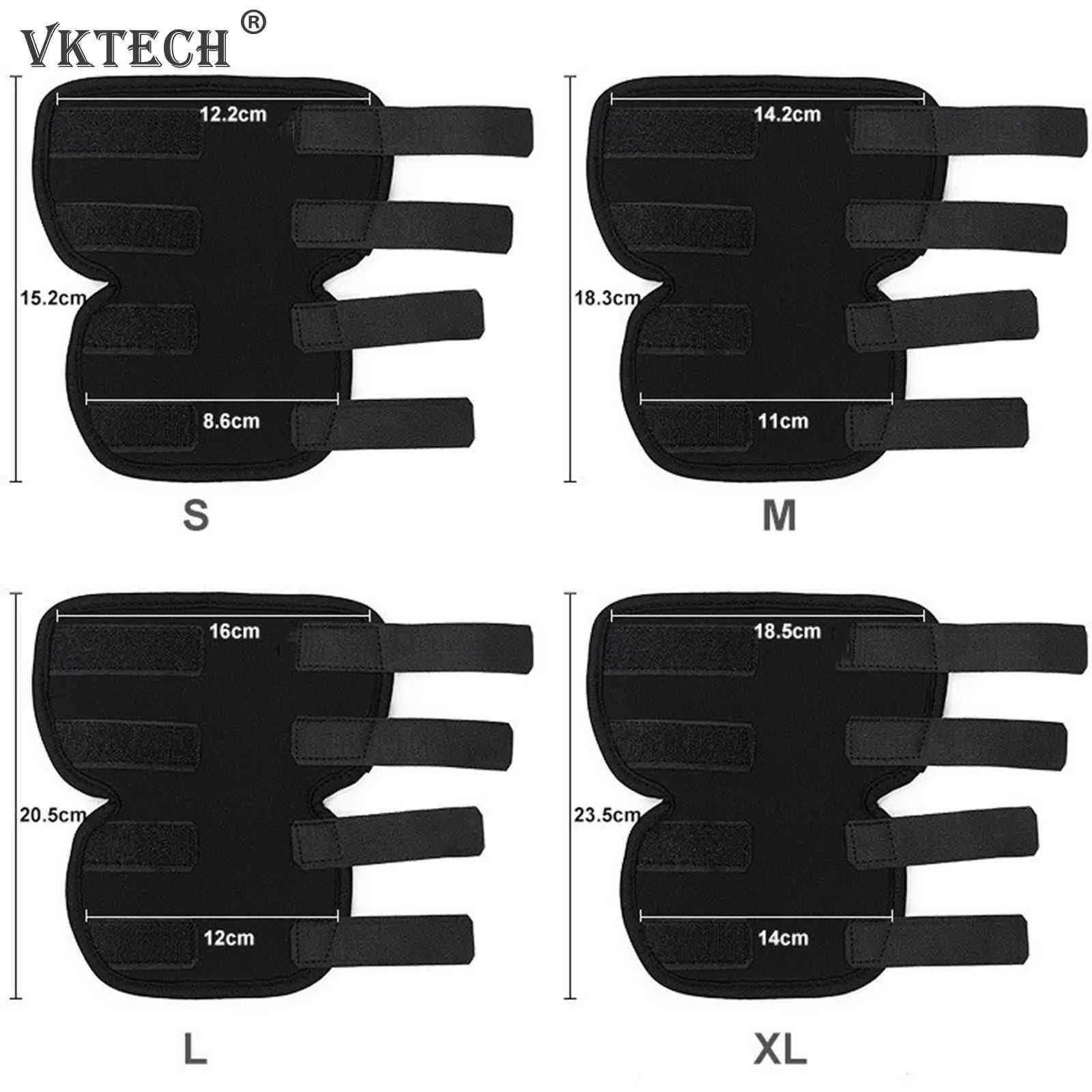 Genouillères de compression en néoprène pour chiens, tailles S à XL, protection et soutien anti-léchage pour convalescence canine.