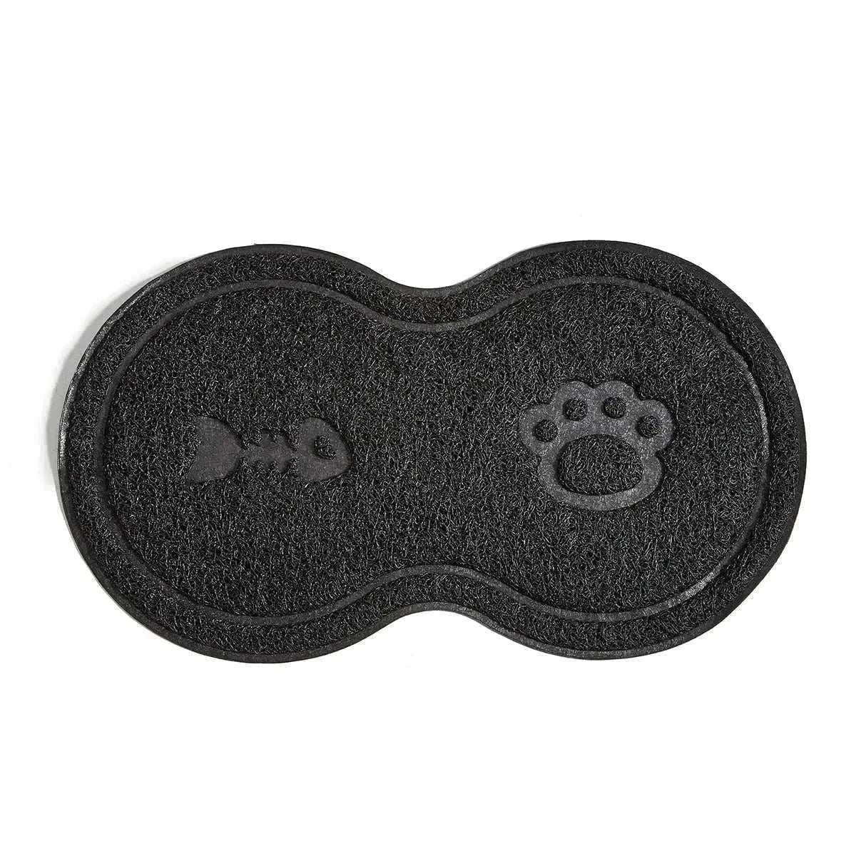 Tapis pour Gamelle ou litière | Nuage Antidérapant pour Chat ou Chien