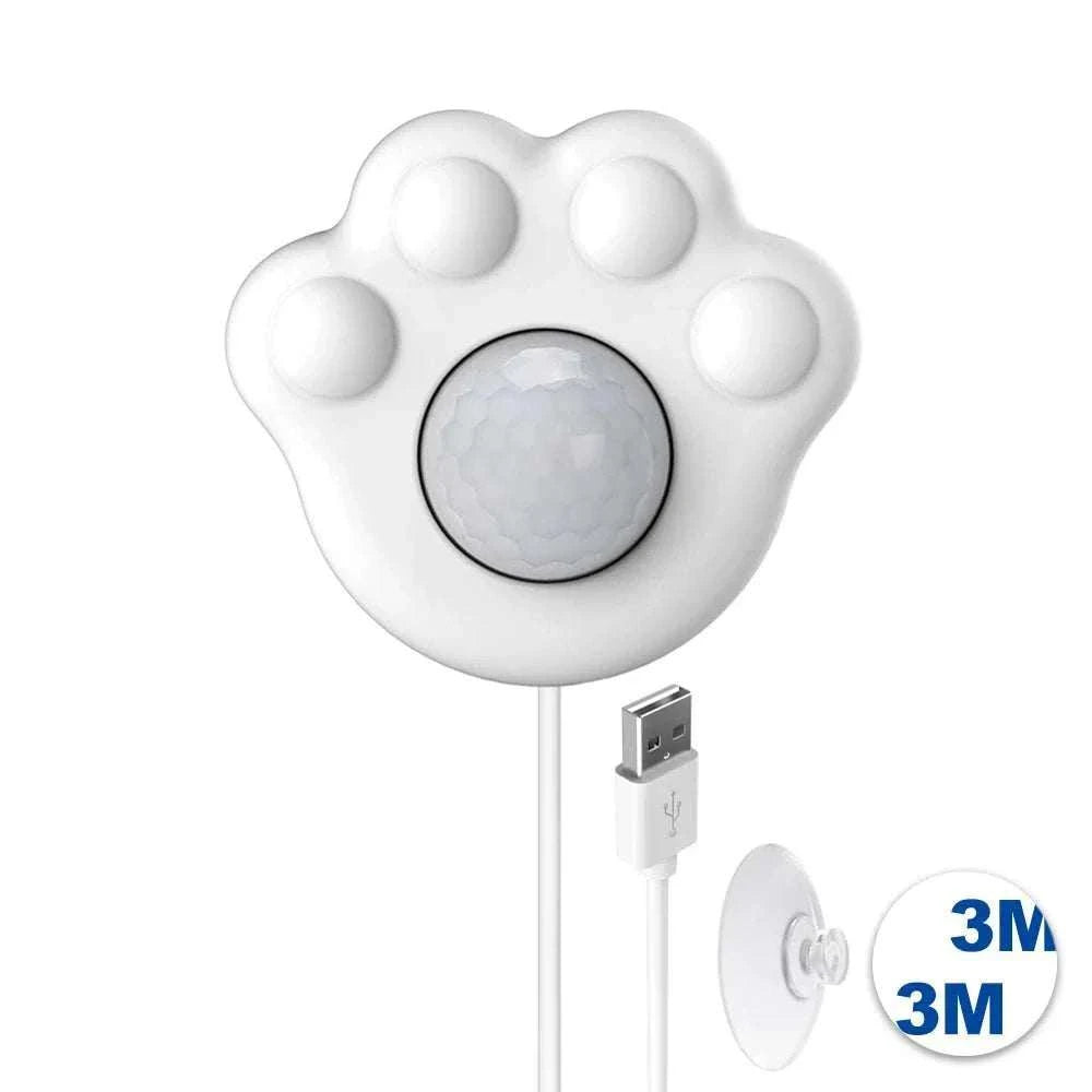 Capteur PIR en forme de patte | Fontaine à eau intelligente & économique