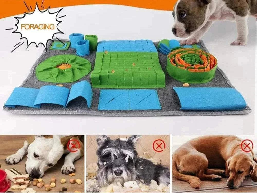 Snuffle Mat | Mental Stimulation & Slow Feeding | Dogs & Cats