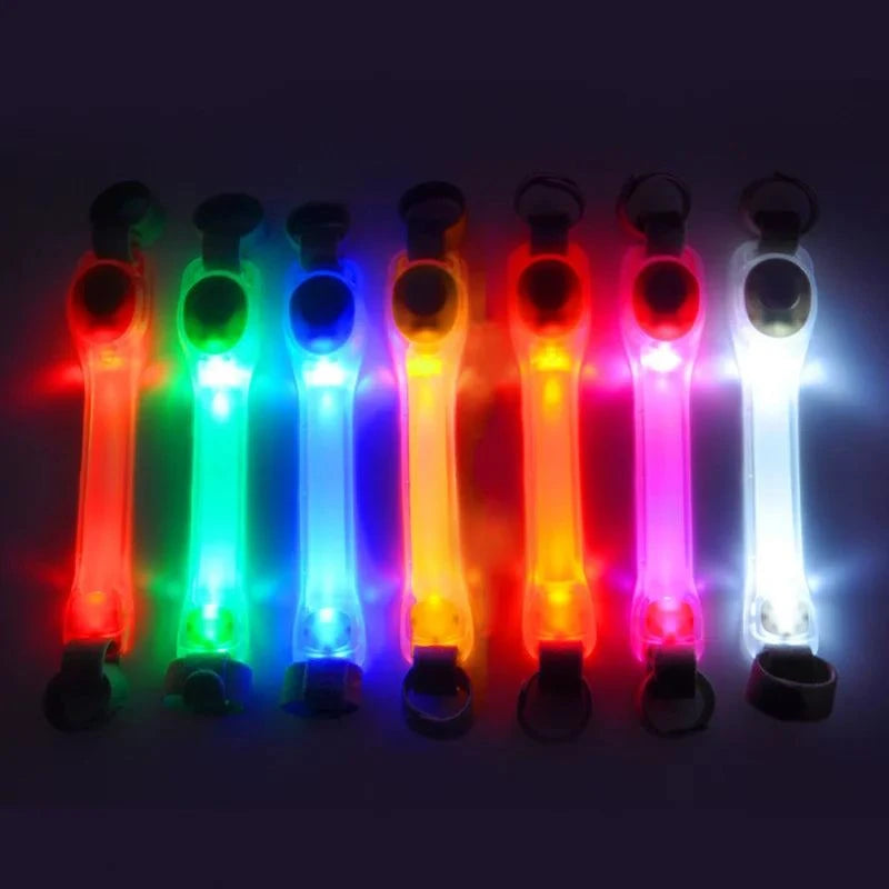 Barra de luz LED para collar o correa de perro
