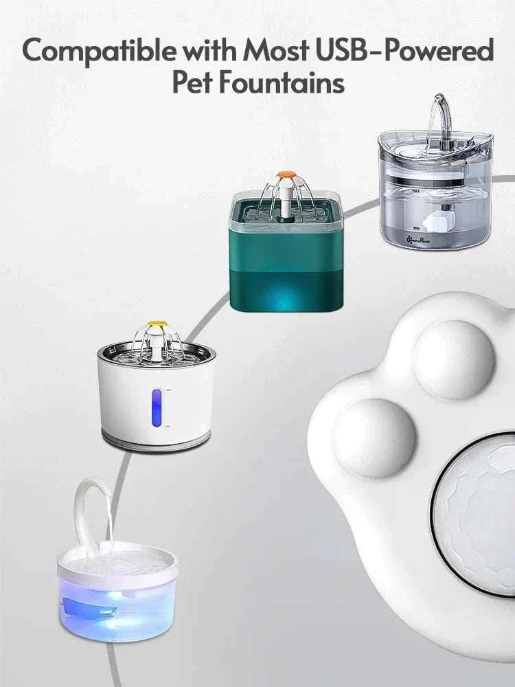 Capteur PIR en forme de patte | Fontaine à eau intelligente & économique