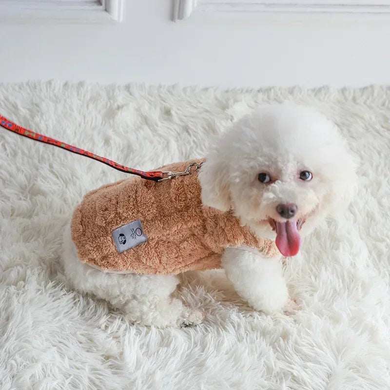 Pull d’hiver en polaire pour chien et chat | Doux, chaud & confortable - Entre Chat et Chien