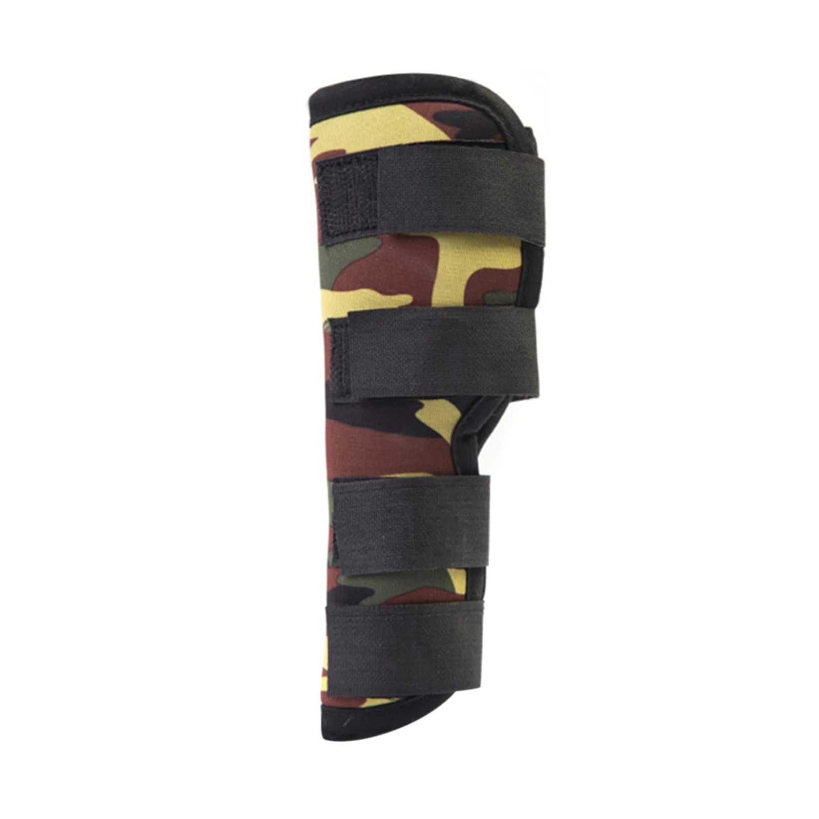 Genouillère de compression camouflage pour chiens avec attaches velcro, protection et soutien anti-léchage en néoprène durable