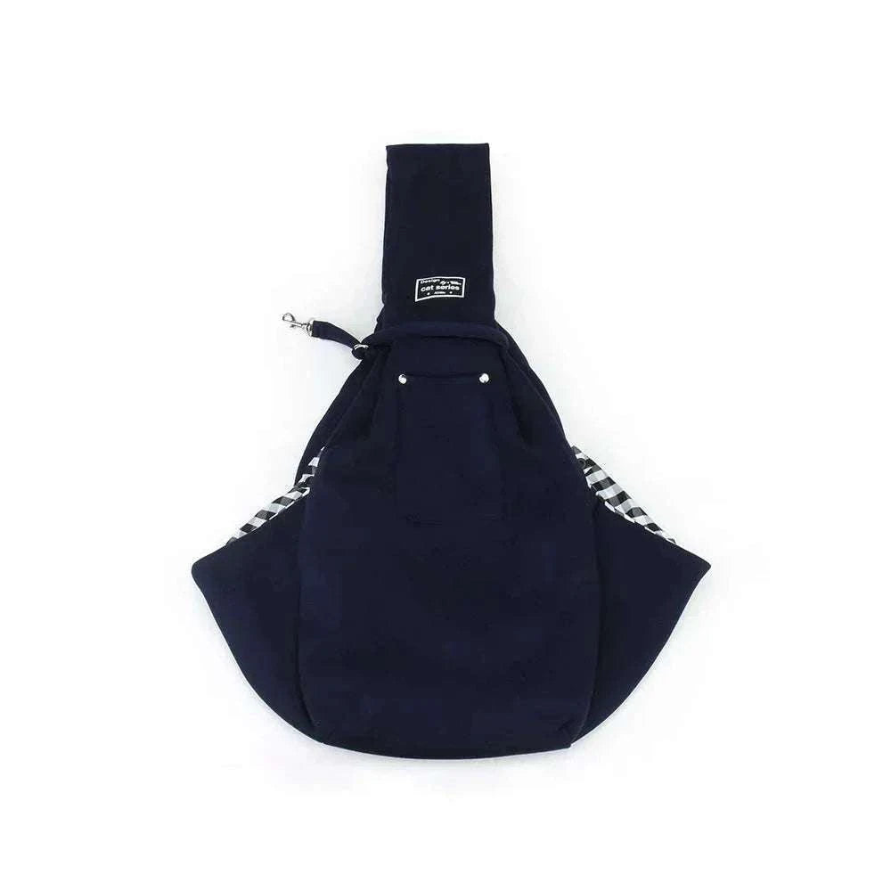 Sac à Bandoulière pour Animaux avec Compartiment pour Téléphone