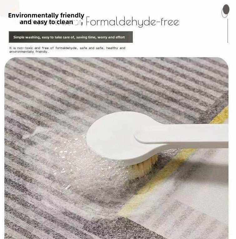 tapis moderne imperméable pour animaux avec design scandinave et nettoyage facile