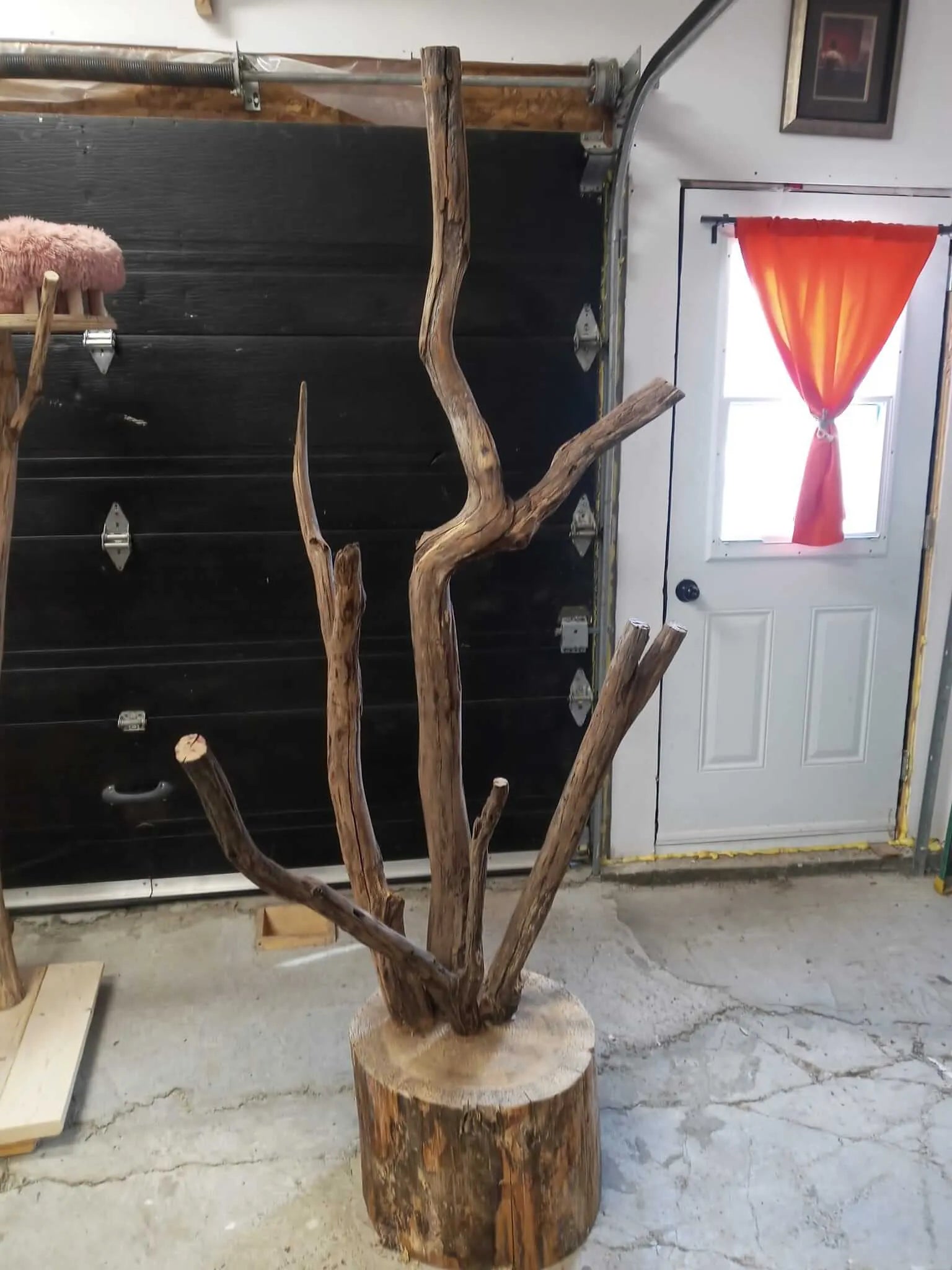 Handcrafted Natural Wood Cat Trees | Elegance & Durable Comfort