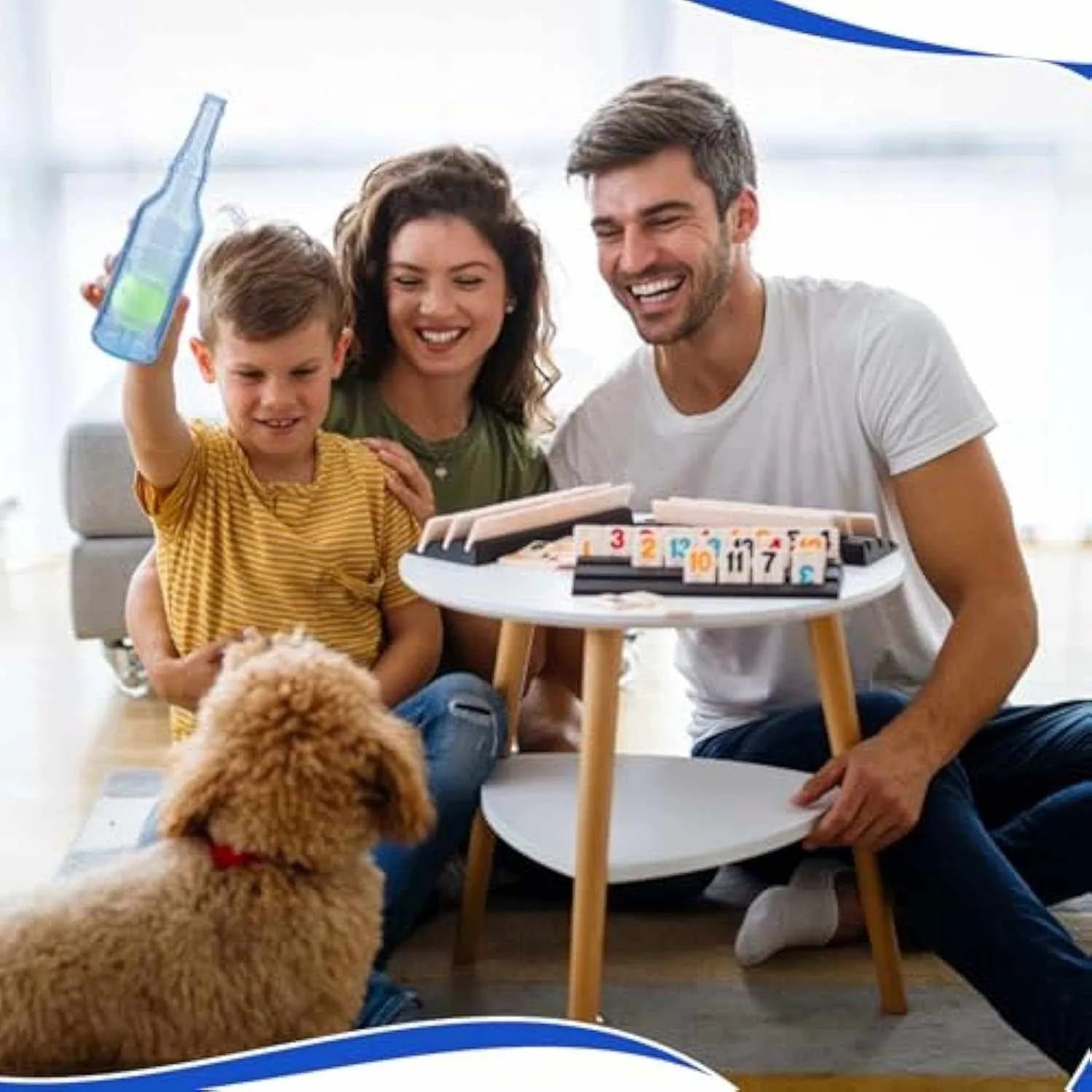 Bouteille d'Eau pour Chiens | Jouet Interactif & Indestructible