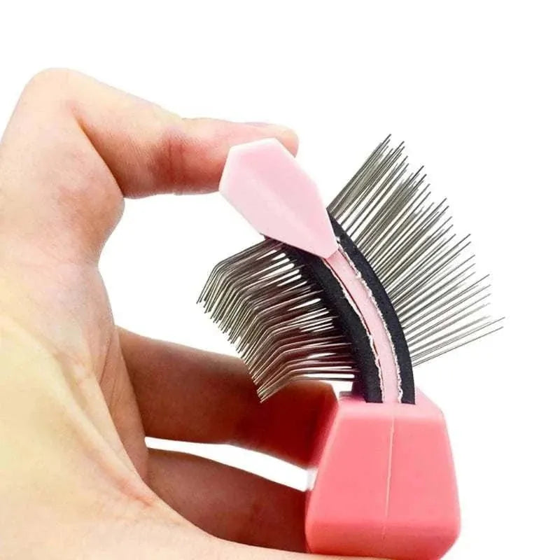 Brosse Peigne Éliminateur de Poils pour Chiens et Chats | Double Face