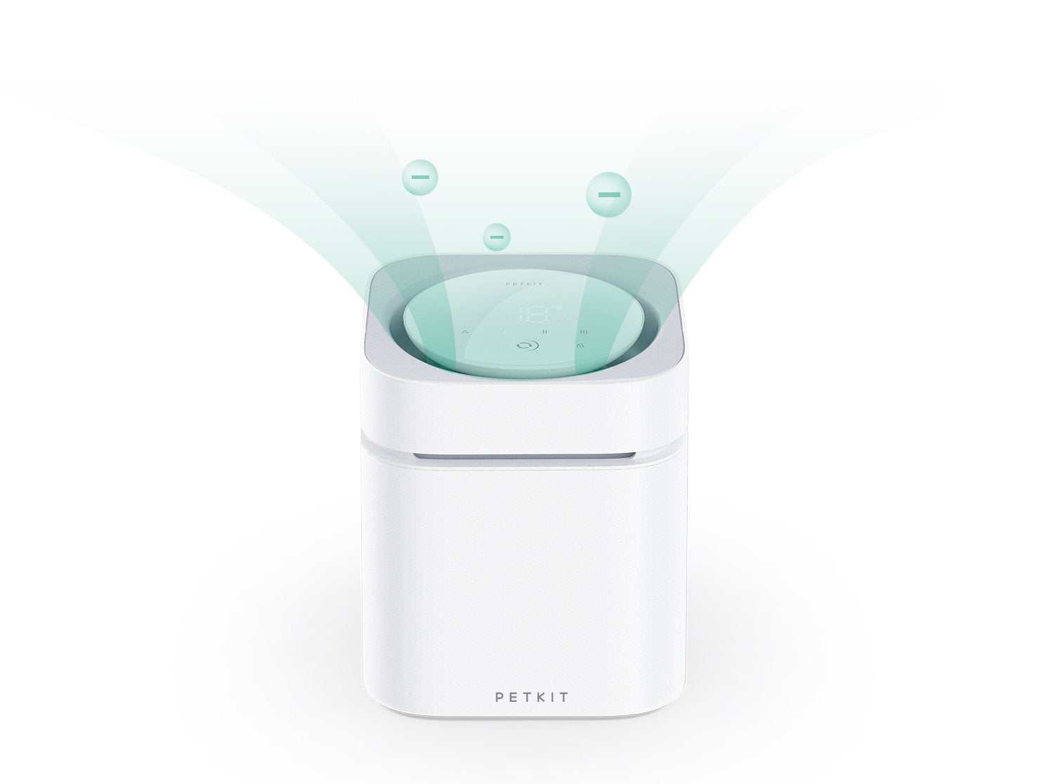 Instachew PETKIT Air Magicube white odor eliminator for pets with remote app control.