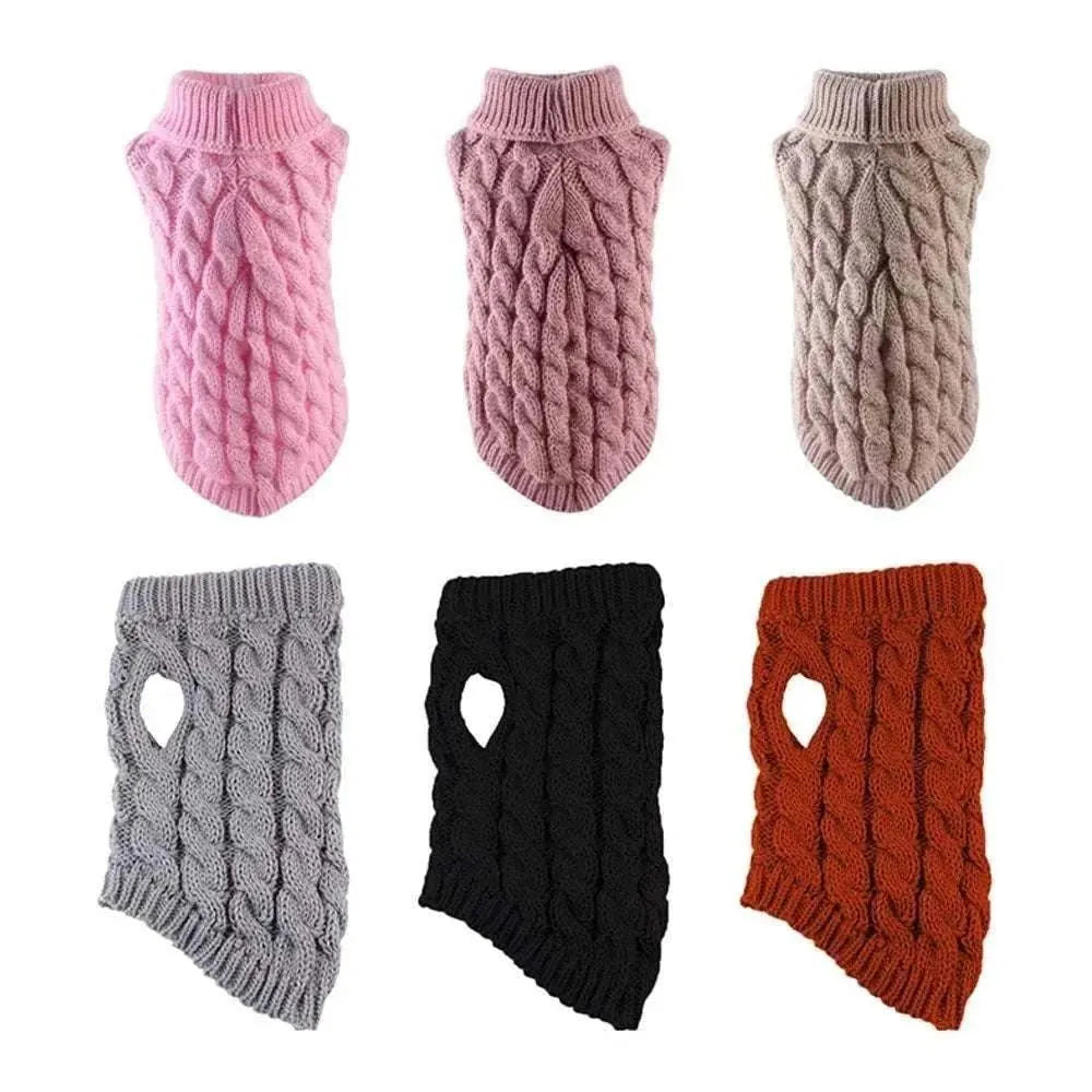 Suéter abrigado para perros | Moda de invierno para chihuahuas y yorkies