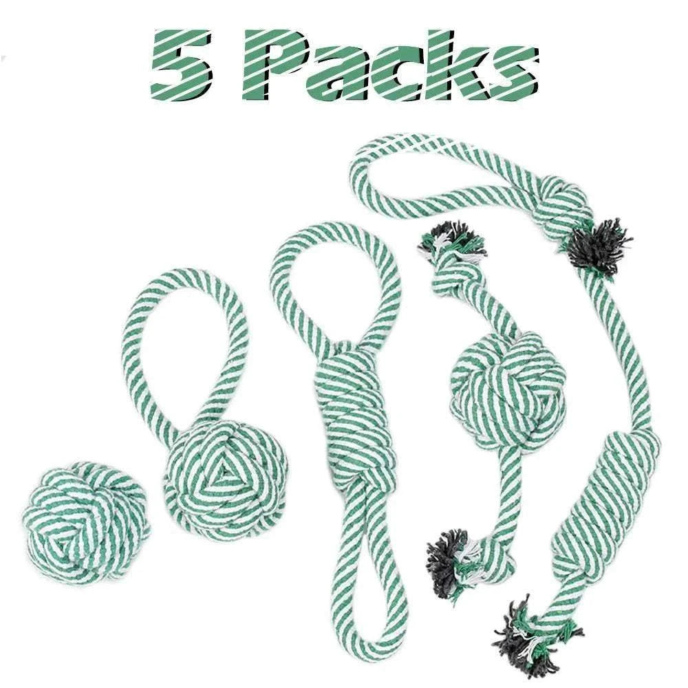 Jouet à mâcher en corde durable pour chiens | Résistant & hygiène dentaire