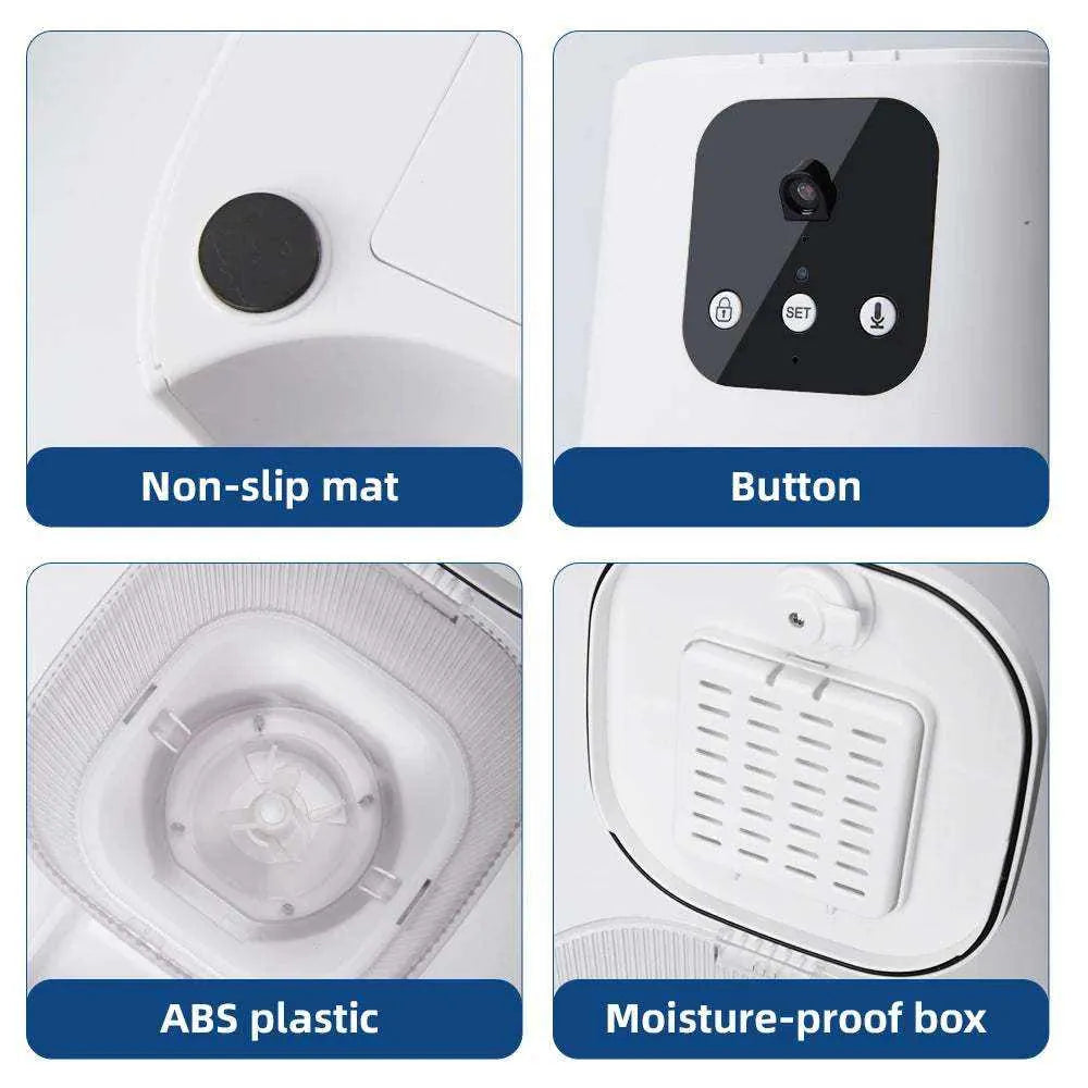 Automatic Food Dispenser with Camera | Smart Monitoring & Feeding